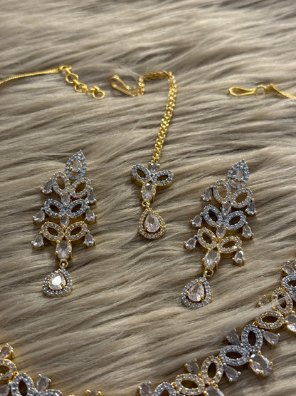 Goldplated Necklace Set-Ns89