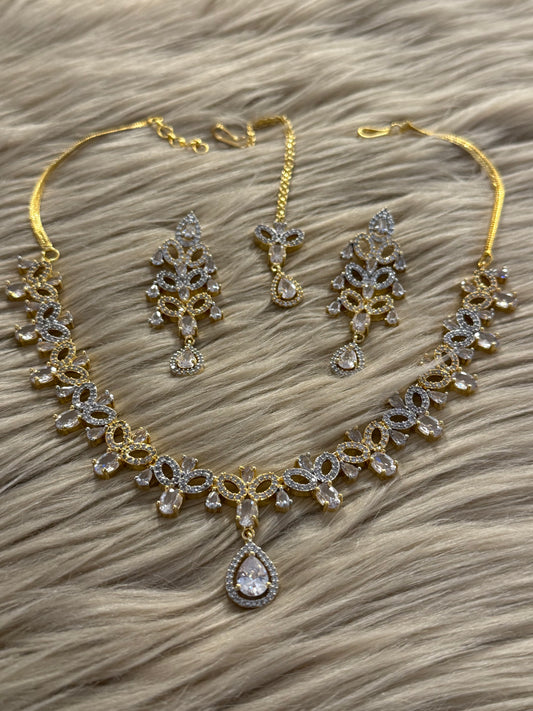 Goldplated Necklace Set-Ns89