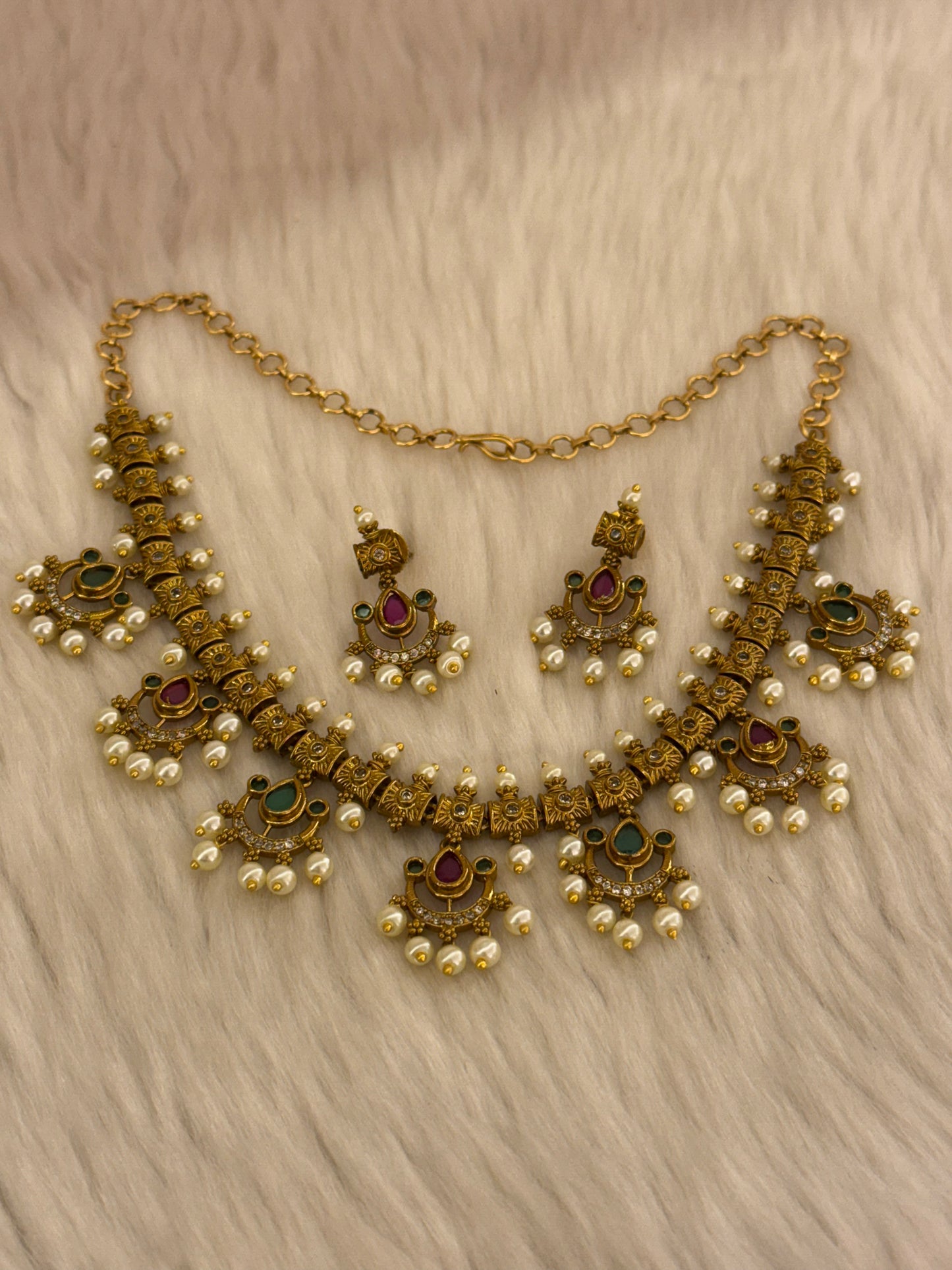 Goldplated Necklace Set-Ns30