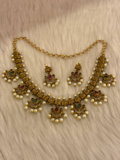 Goldplated Necklace Set-Ns30