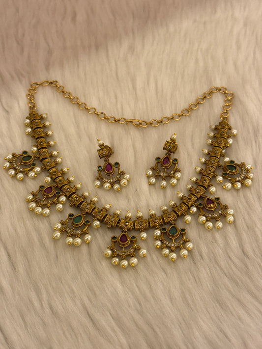 Goldplated Necklace Set-Ns30