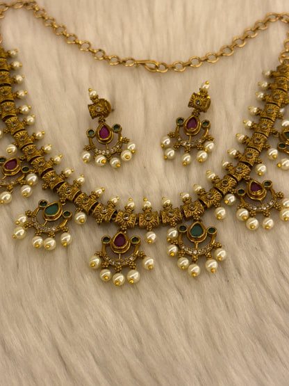 Goldplated Necklace Set-Ns30