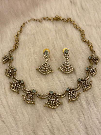 Goldplated Necklace Set-Ns36
