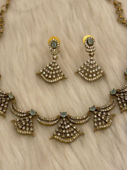 Goldplated Necklace Set-Ns36