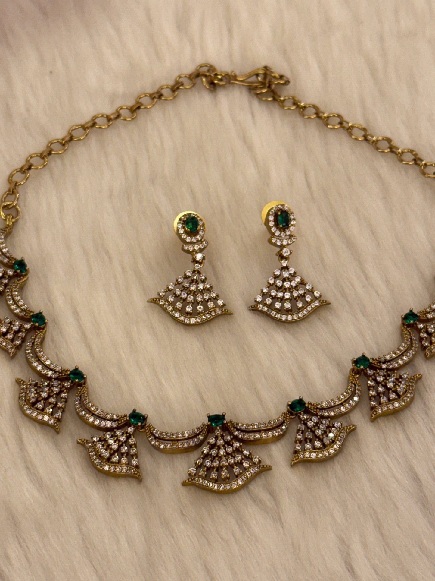 Goldplated Necklace Set-Ns36