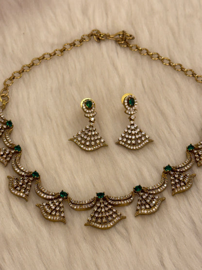 Goldplated Necklace Set-Ns36