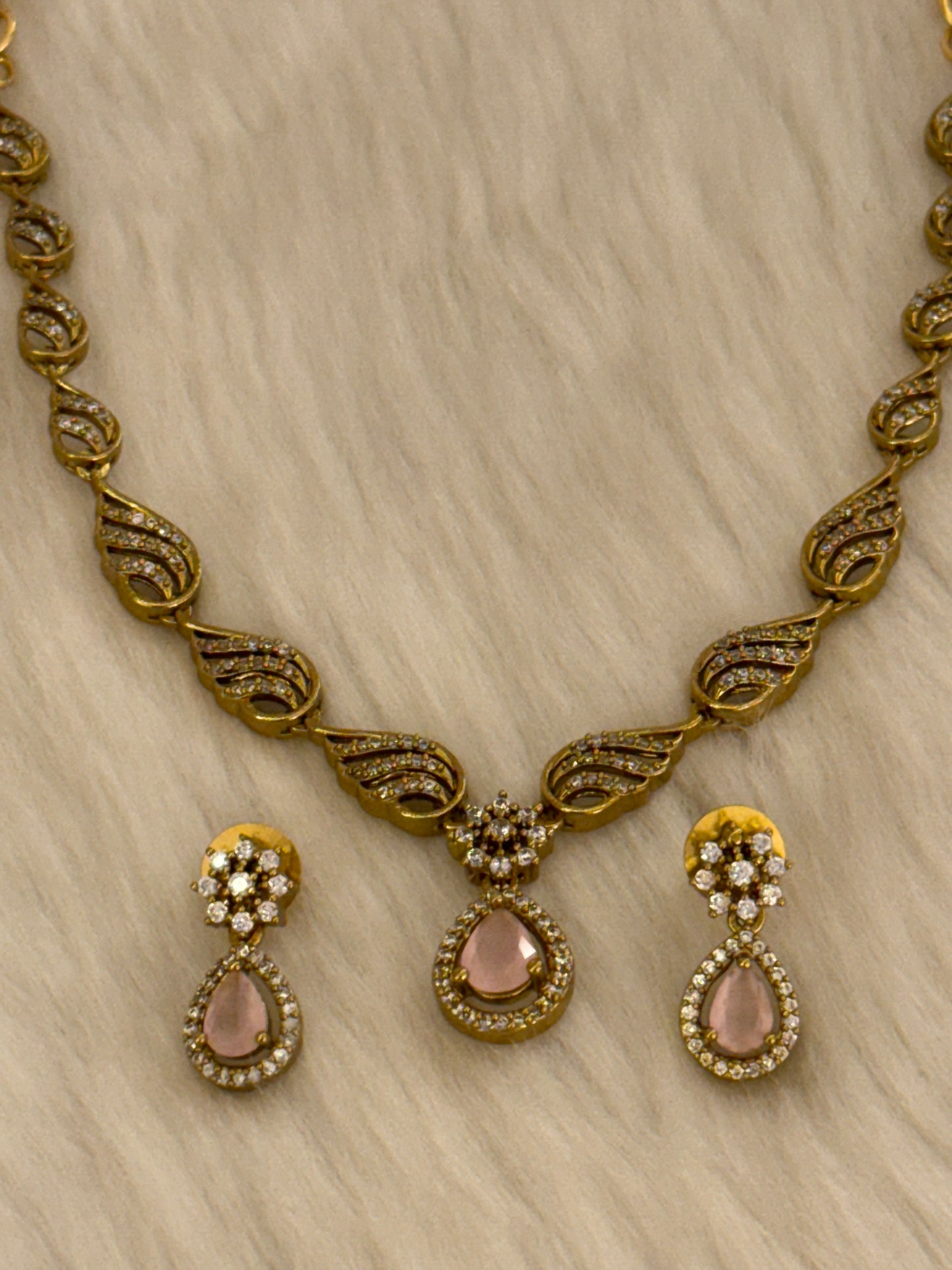 Goldplated Necklace Set-Ns37
