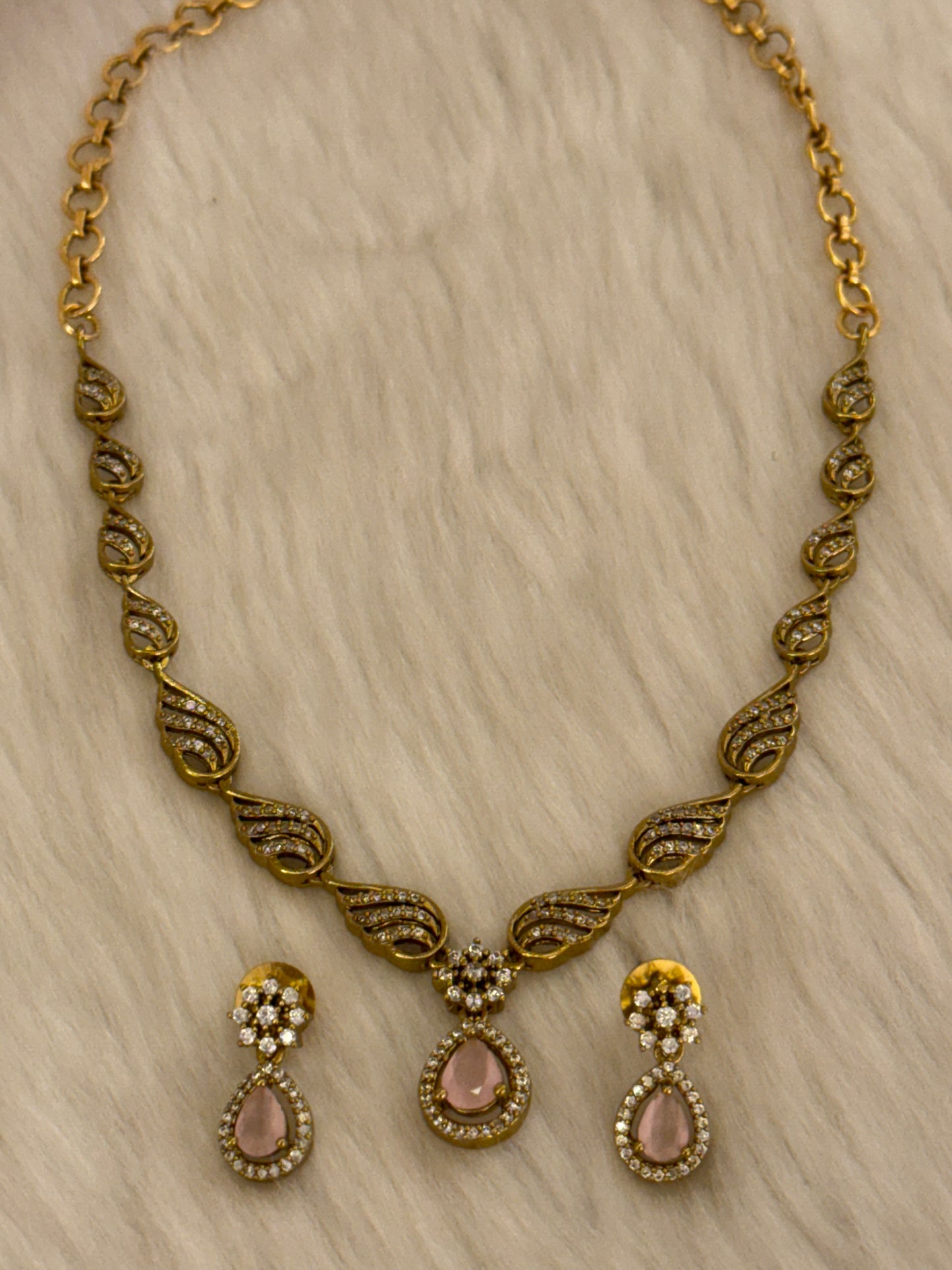 Goldplated Necklace Set-Ns37