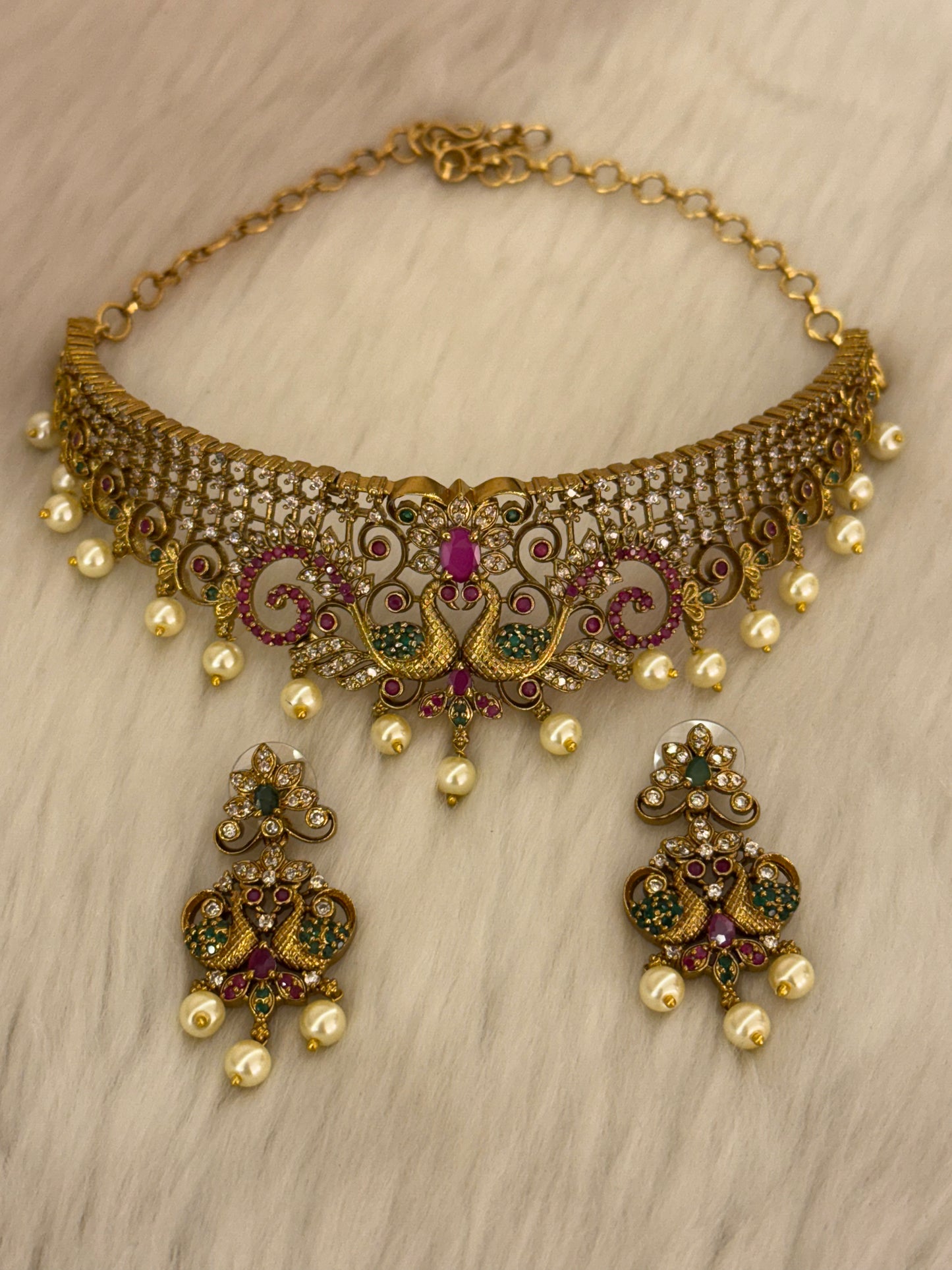 Goldplated Necklace Set-Ns47