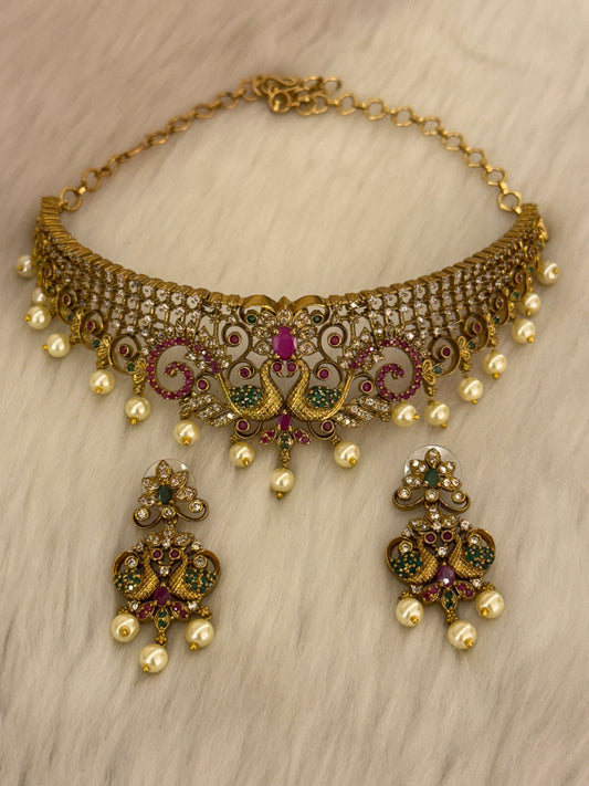 Goldplated Necklace Set-Ns47