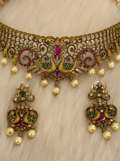 Goldplated Necklace Set-Ns47