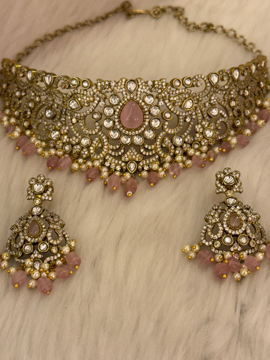 Goldplated Necklace Set-Ns48