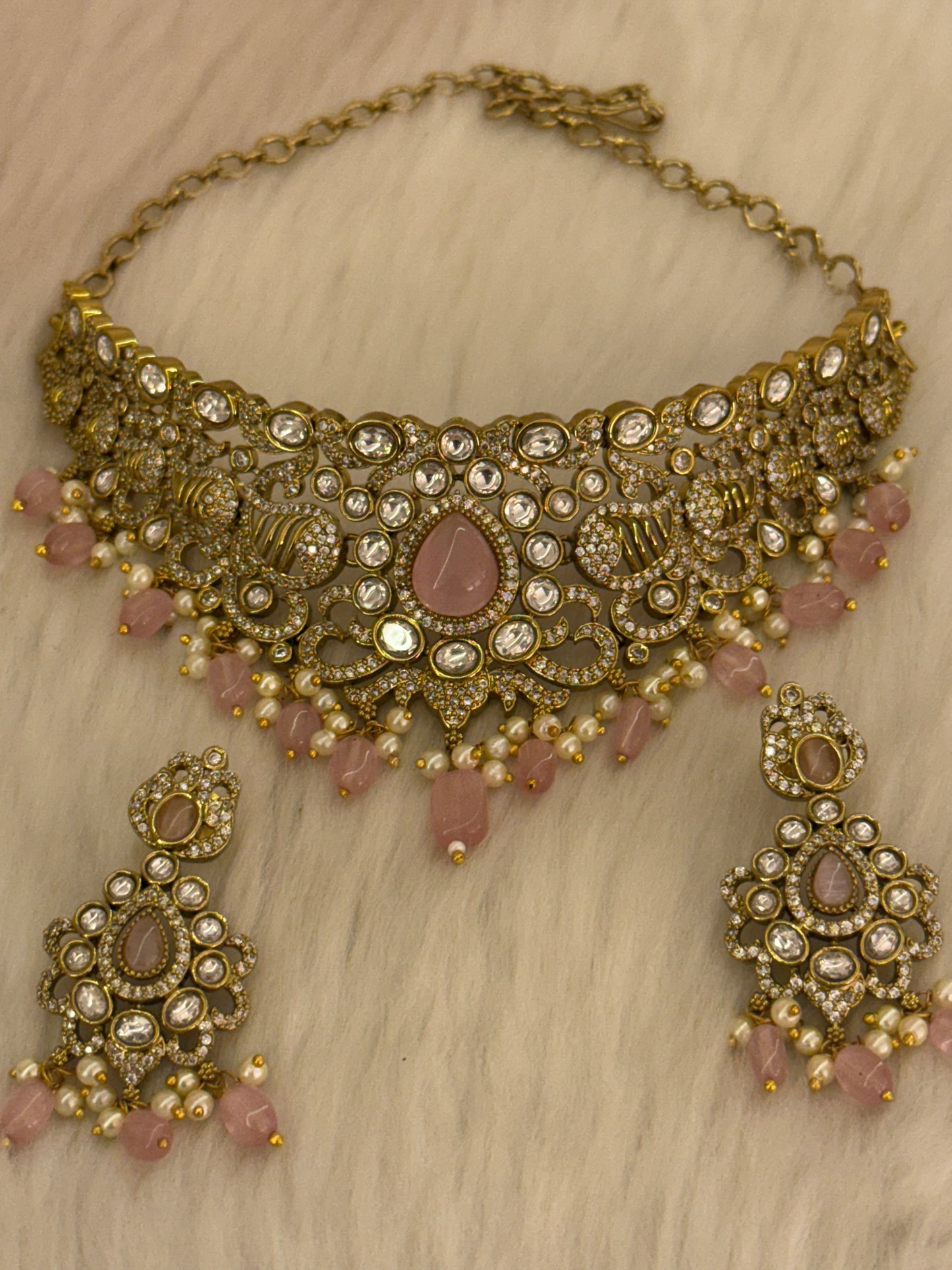 Goldplated Necklace Set-Ns49