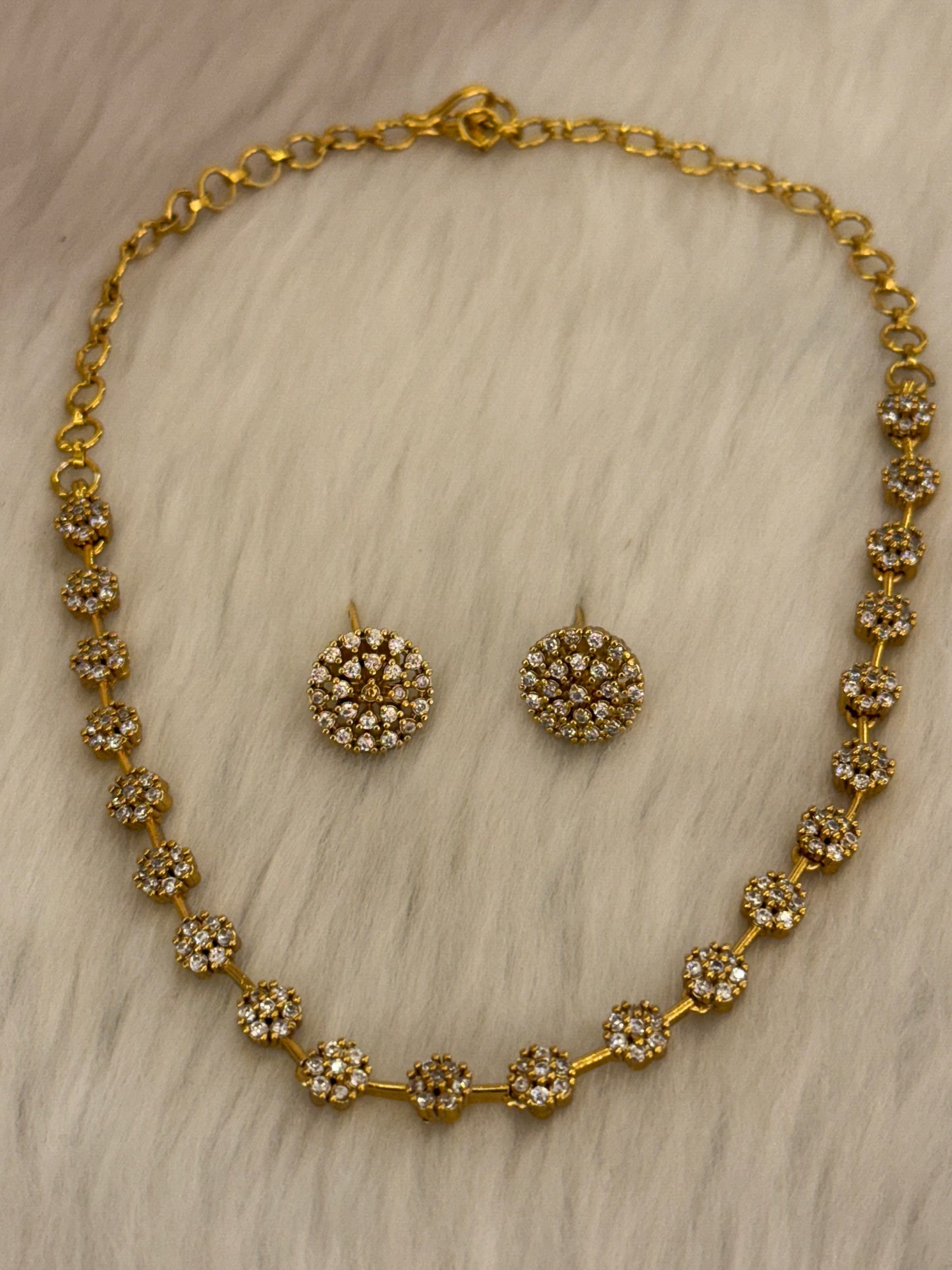 Goldplated Necklace Set-Ns50