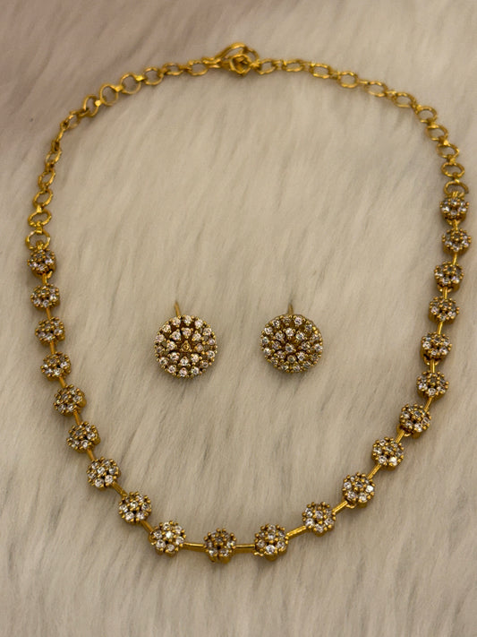 Goldplated Necklace Set-Ns50