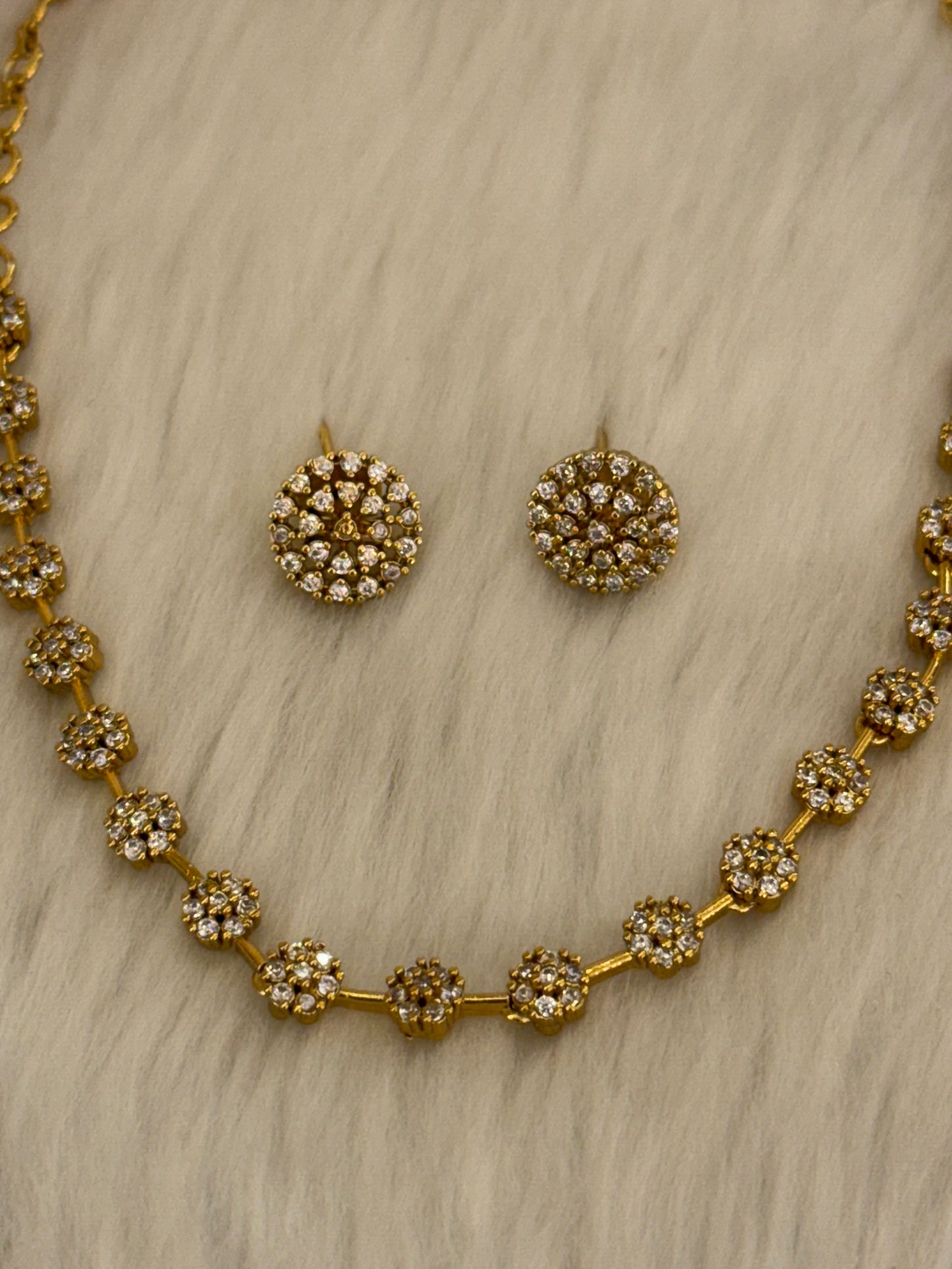 Goldplated Necklace Set-Ns50