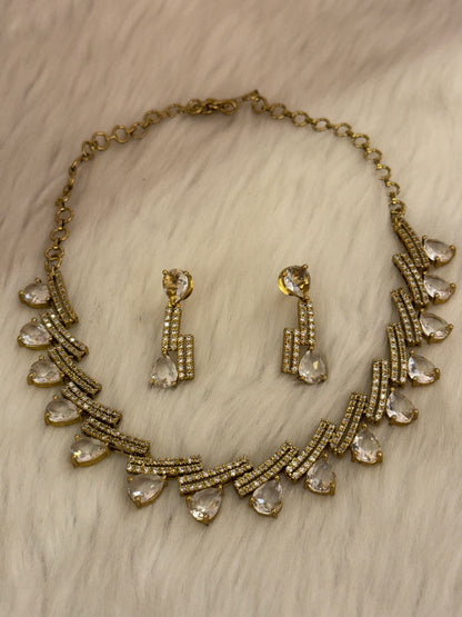 Goldplated Necklace Set-Ns51