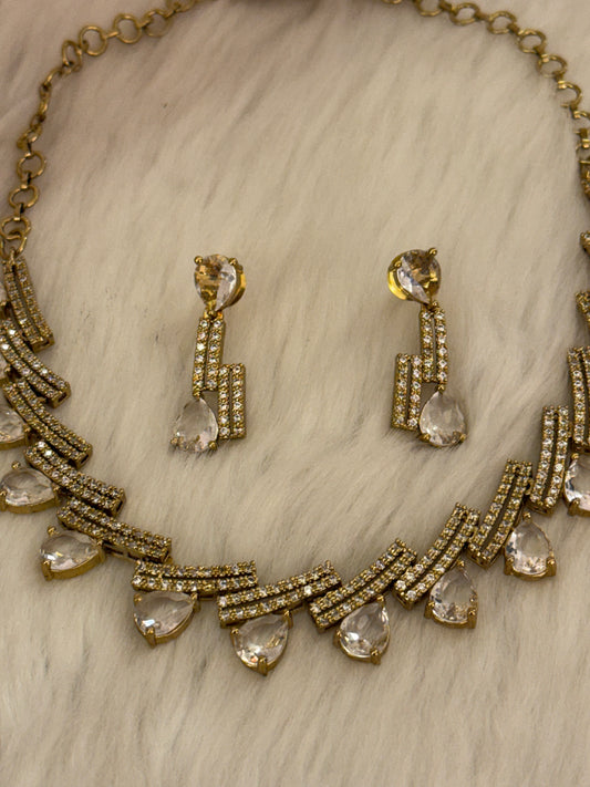 Goldplated Necklace Set-Ns51