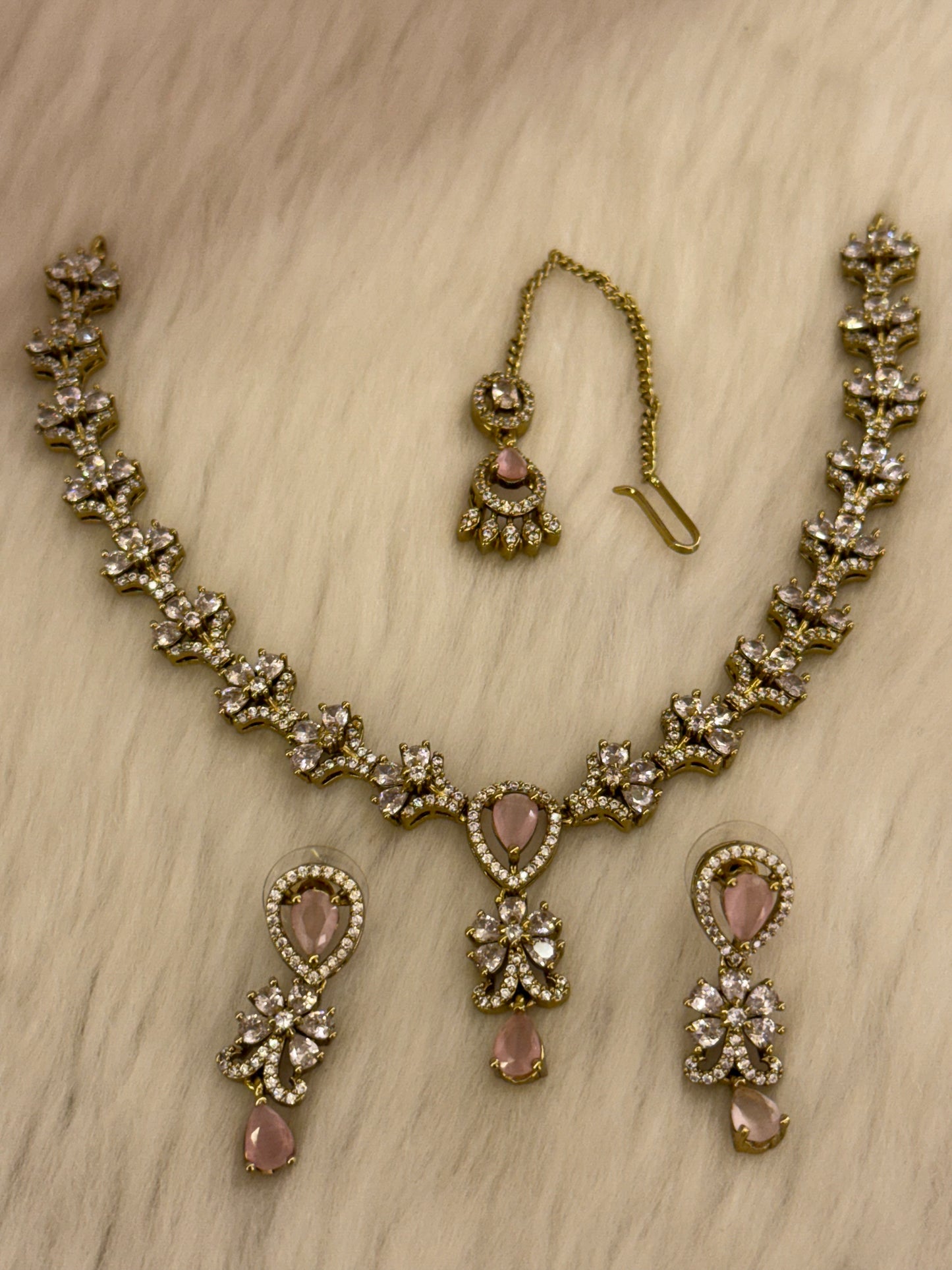 Goldplated Necklace Set-Ns52