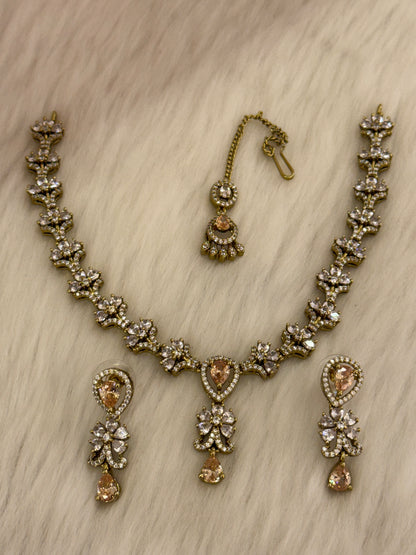 Goldplated Necklace Set-Ns52