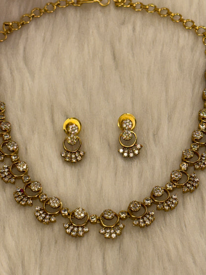 Goldplated Necklace Set-Ns54