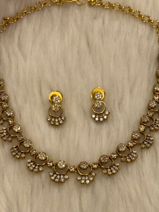 Goldplated Necklace Set-Ns54