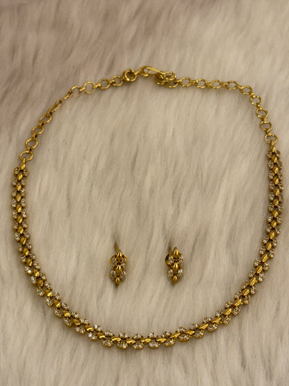 Goldplated Necklace Set-Ns57