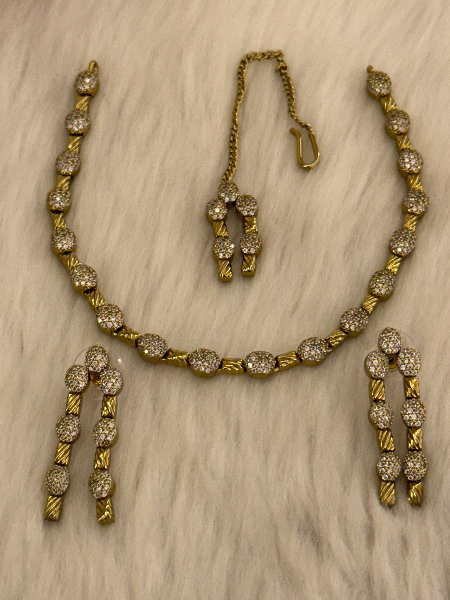 Goldplated Necklace Set-Ns58