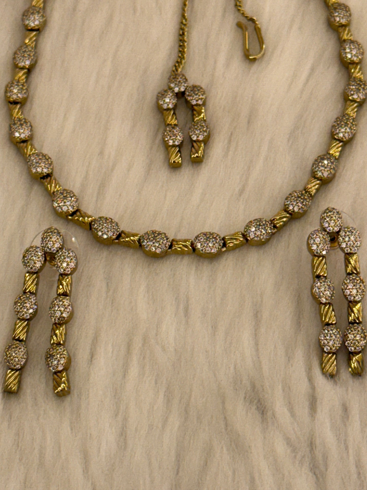 Goldplated Necklace Set-Ns58