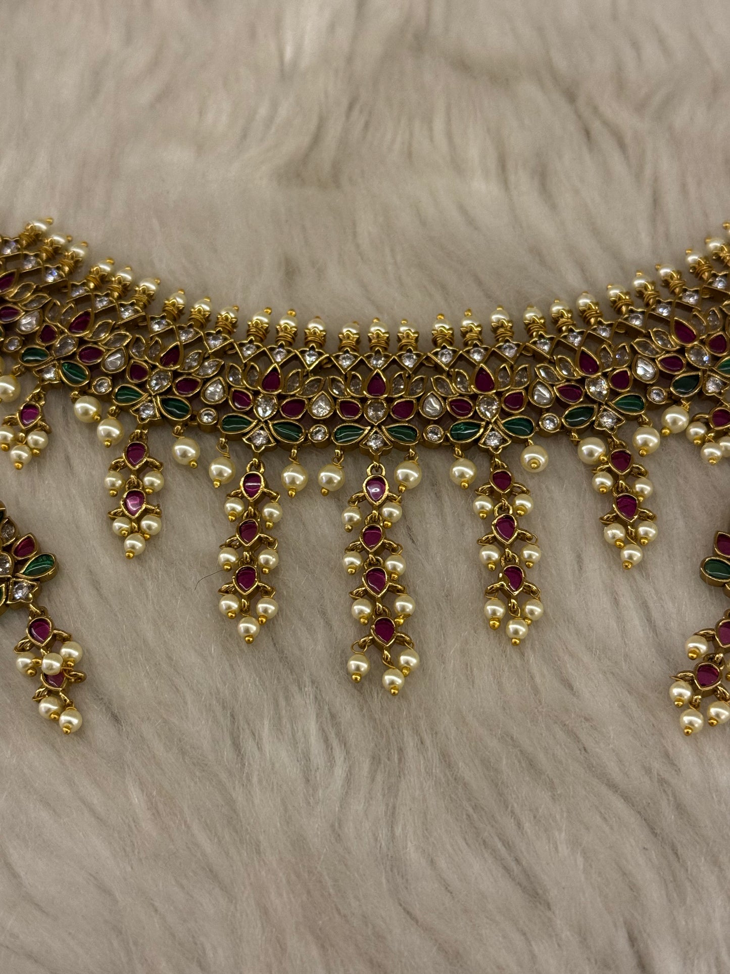 Goldplated necklace set-Ns60