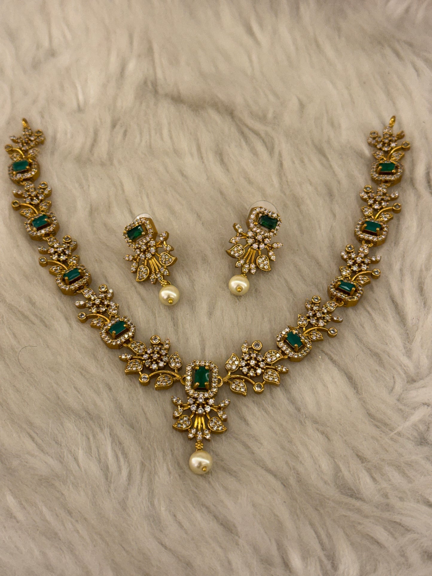 Goldplated Necklace Set-Ns61