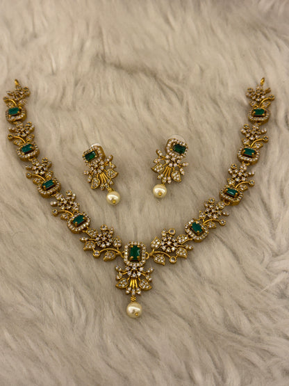 Goldplated Necklace Set-Ns61