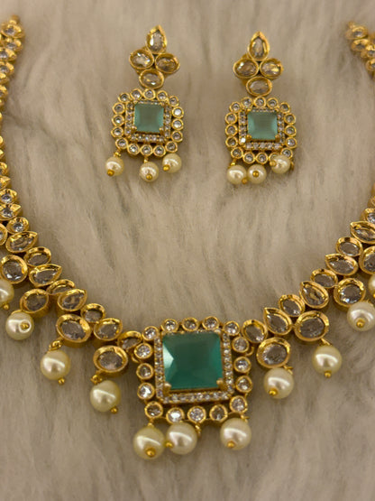 Goldplated Necklace Set-Ns62