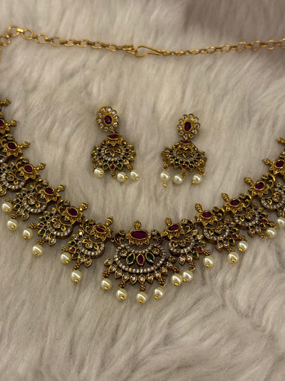 Goldplated Necklace Set-Ns67