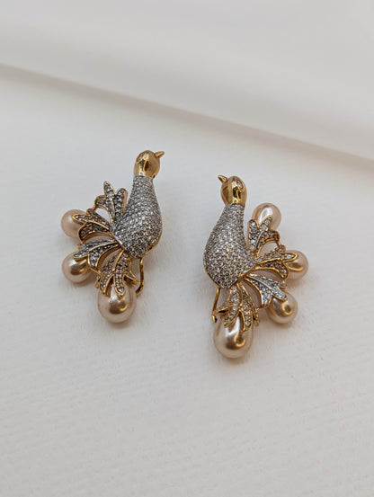 Delicate Bird Earrings-ER6