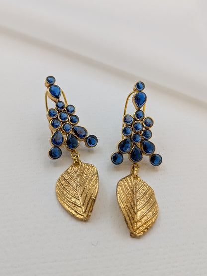 Leaf Polki Earrings-ER7