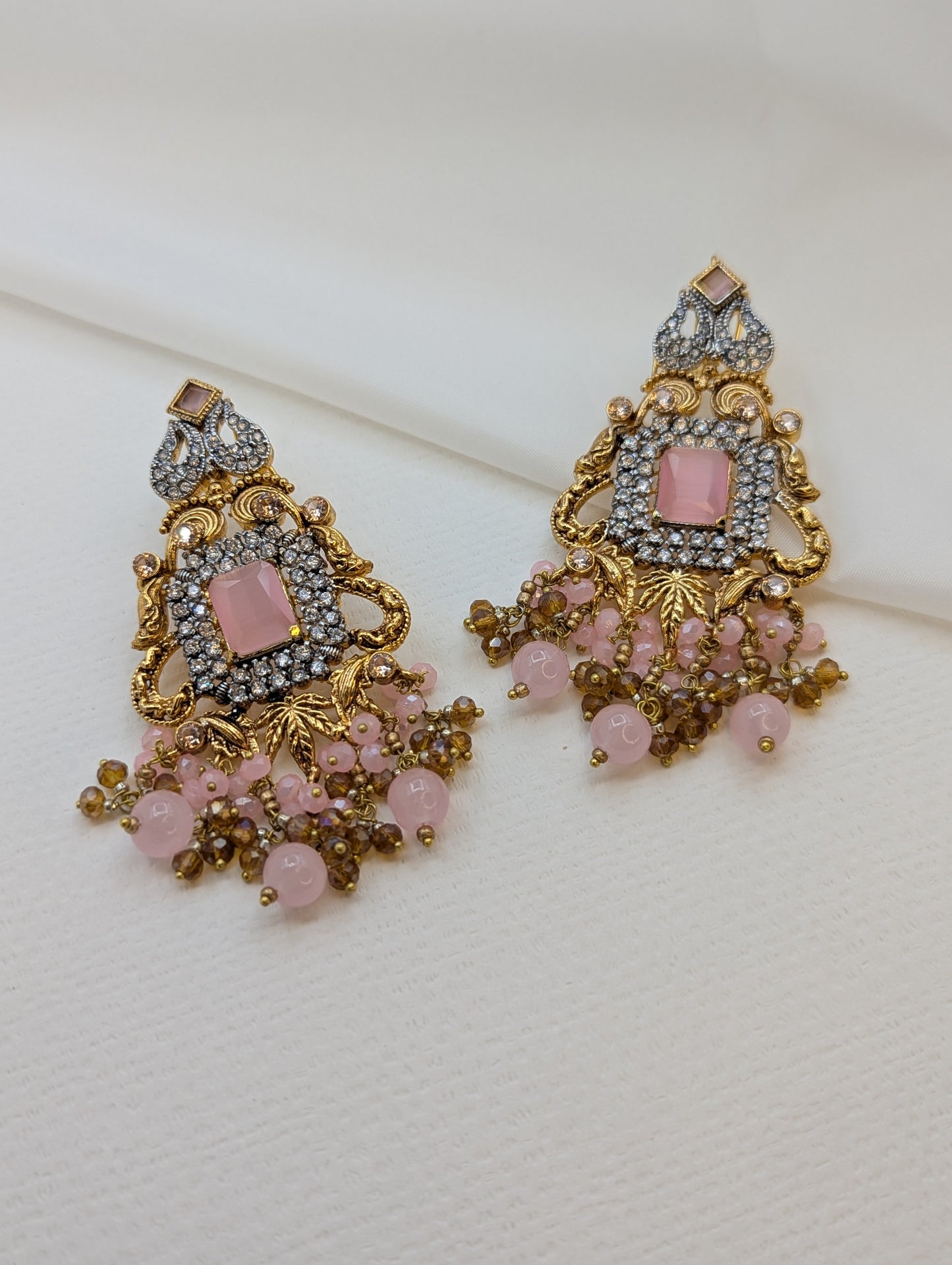 Soft Pink Earrings-ER12