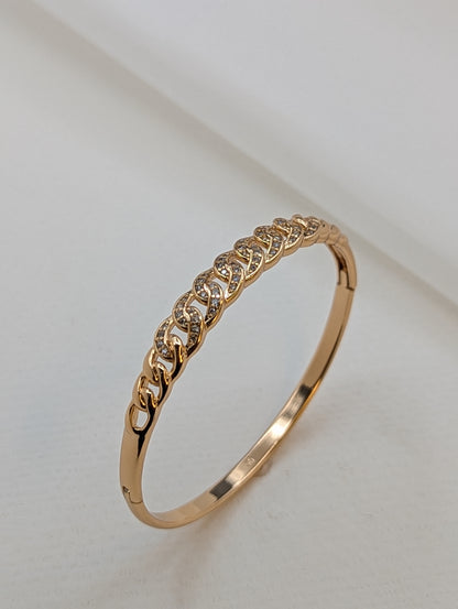 Gold Plated Bangle-B1