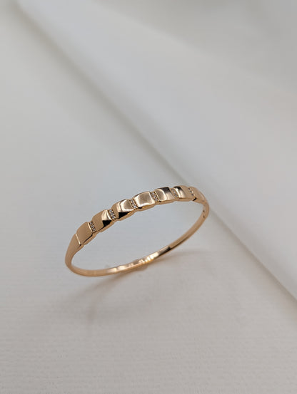 Gold Plated Bangle-B2