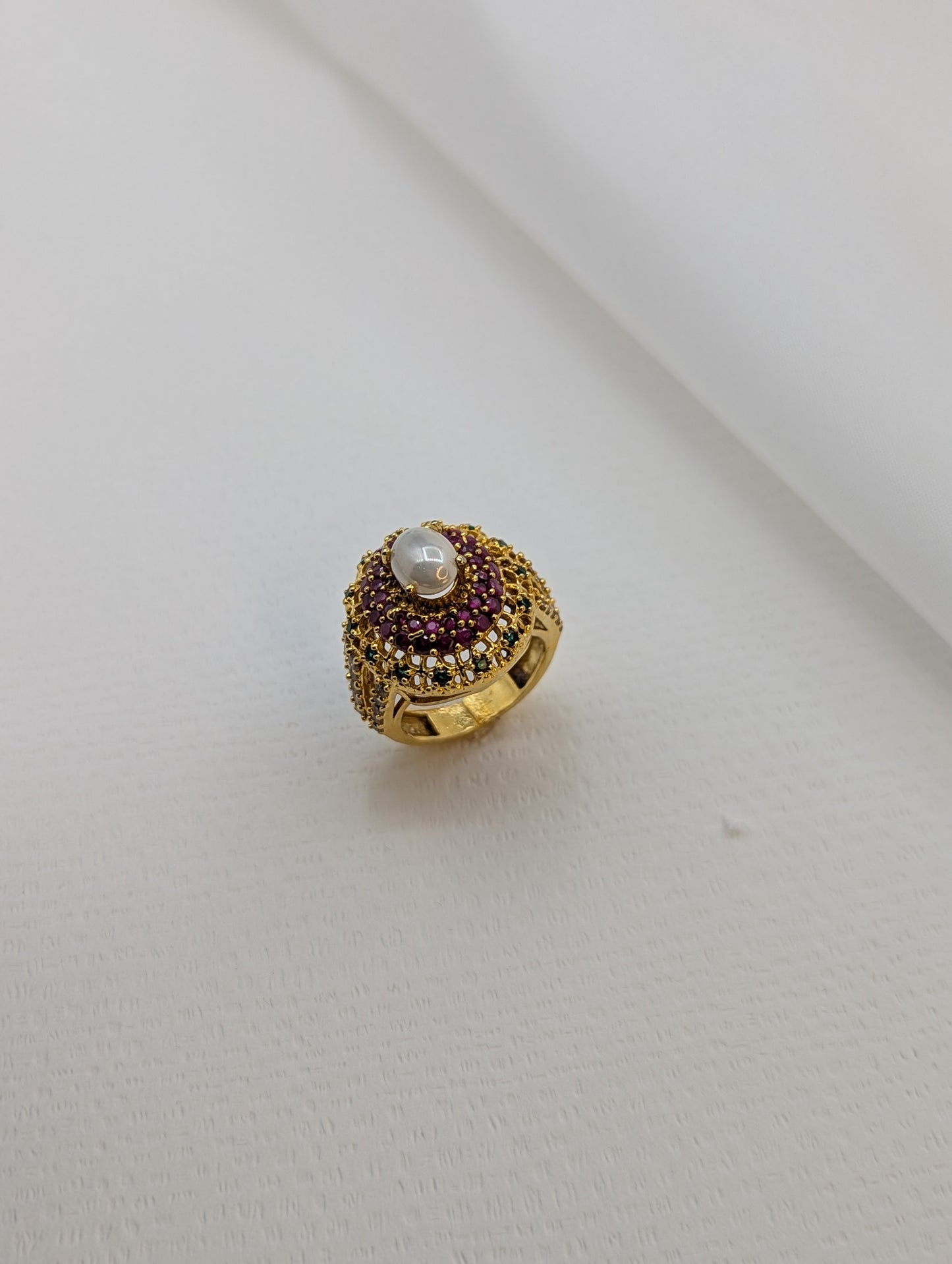 Gold Plated Ring-R12