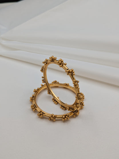 Gold Clusters Bangles-B13