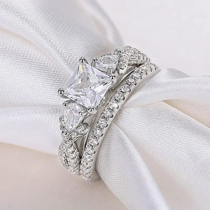 Zircon Double Ring-R9