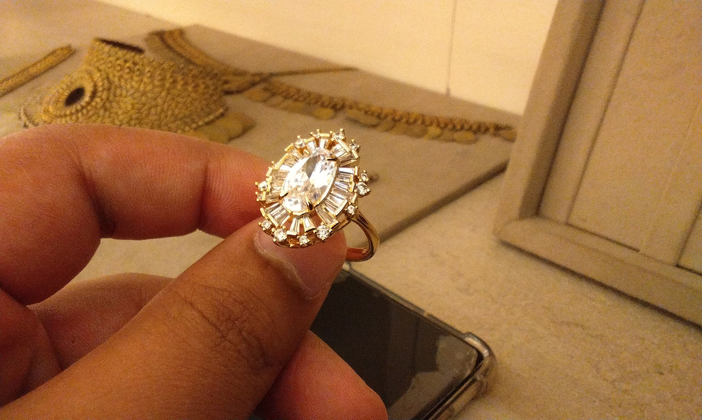 Goldplated Ring-R316